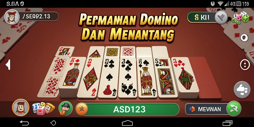 Gameplay seru Domino dengan teman-teman di ASD123.