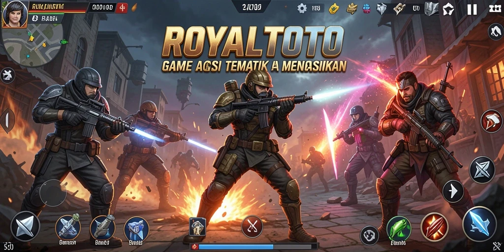 Tampilan menarik saat bertempur di ROYALTOTO